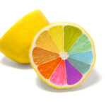 Lemon with different coloured segments - bespoke/tailored courses
