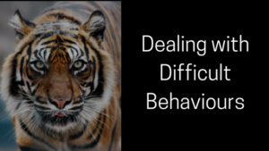 Dealing with Difficult Behaviours