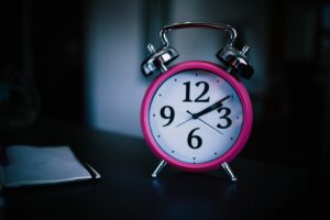 Sleeping Tips - Alarm clock