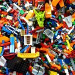 Mixed lego pieces to depict miscellaneous training courses